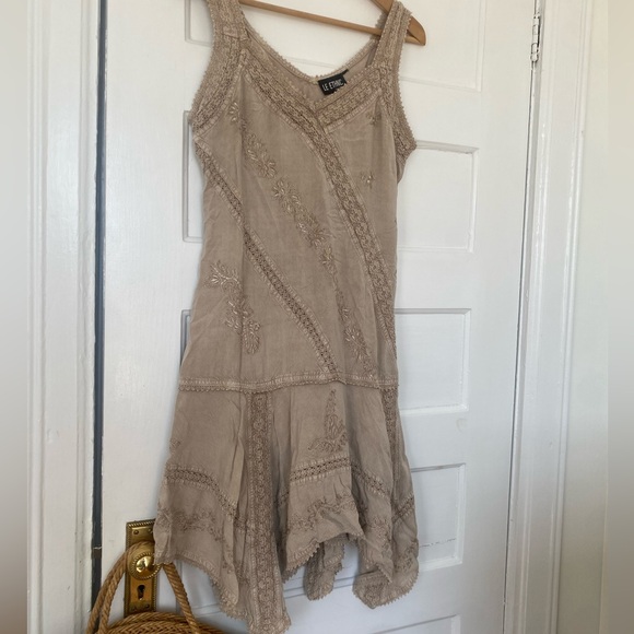 Boho pixie core fairy embroidered dress - Picture 10 of 12